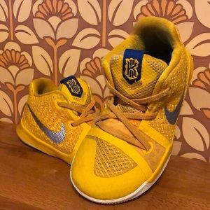 Nike Kyrie 3 Mac & Cheese Toddler Basketball 9C